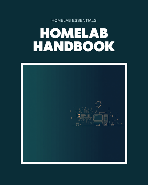 Homelab Handbook: Getting Started — product cover